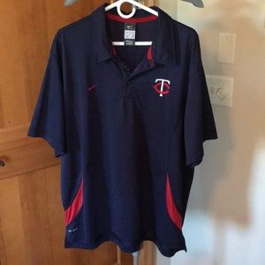 Twins Nike Dri-Fit Polo